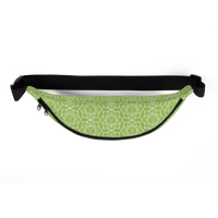 TreeHouse! Lotus Cross Body Bag / Fanny Pack - Green