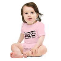 Young One Keep Your Focus - Pink Onesie