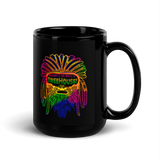 Dready Bigfoot Black Mug
