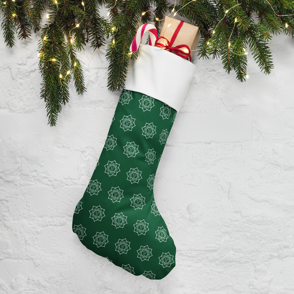 Green TreeHouse! Christmas Stocking