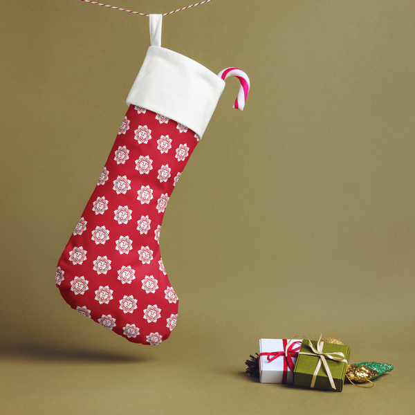 Red TreeHouse! Christmas Stocking