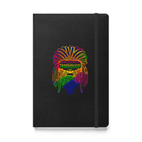 Rainbow Bigfoot Hardcover Notebook