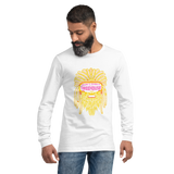 Yellow Dready Bigfoot Unisex Long Sleeve Tee