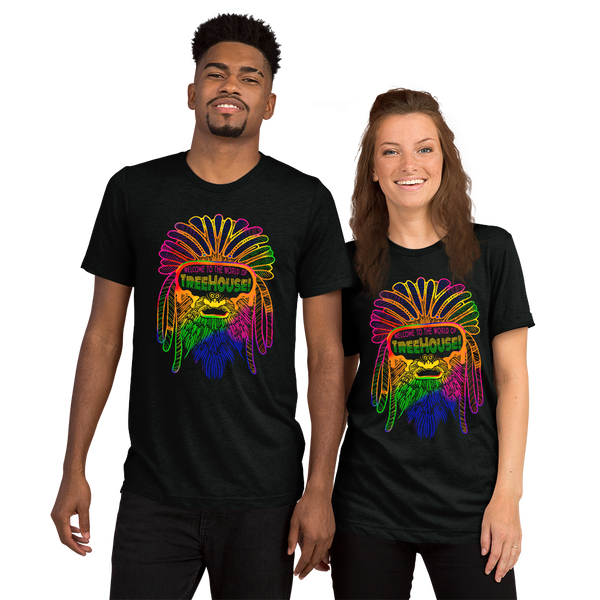 Rainbow Dready Bigfoot Unisex T-Shirt