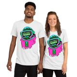 Astro Bigfoot Pink/Green Unisex T-Shirt