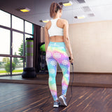 Lotus Tie-dye Yoga Leggings