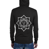 TreeHouse! Lotus Triblend Light Weight Zip Front Hoodie - Unisex