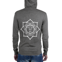TreeHouse! Lotus Triblend Light Weight Zip Front Hoodie - Unisex