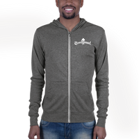 TreeHouse! Lotus Triblend Light Weight Zip Front Hoodie - Unisex