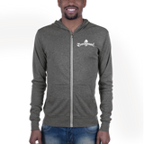 TreeHouse! Lotus Triblend Light Weight Zip Front Hoodie - Unisex